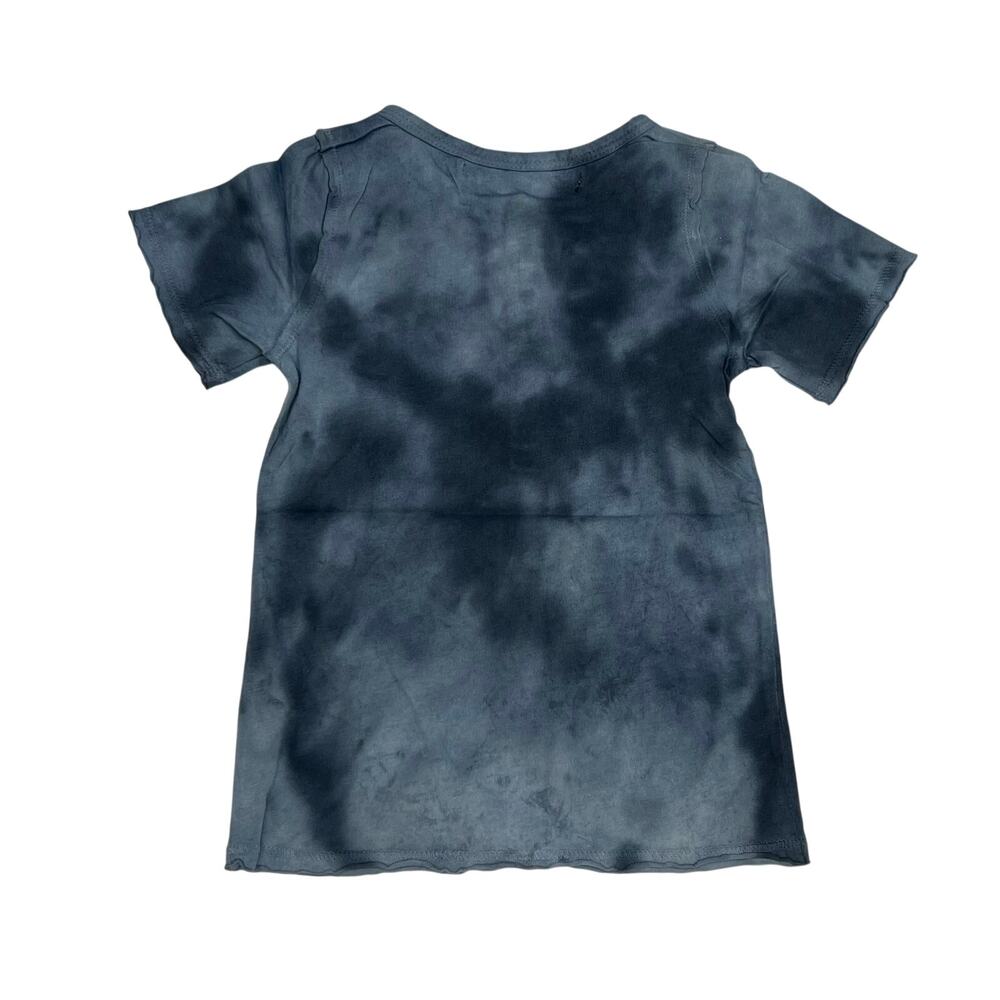 NWT Miki Miette Basics 12M Henley Tee in Midnight Tie Dye - Picture 2 of 5